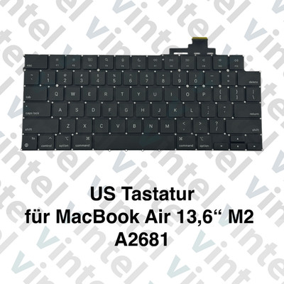 US Tastatur für MacBook Air 13,6'' M2 2022 A2681 QWERTY #Apple