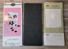 Stampin Up Sizzix Big Shot Bigz Die Box Pillow Baskets Blooms Hamburger RARE