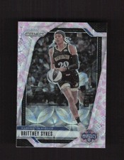 2024 Panini Prizm WNBA #80 Brittney Sykes Cherry Blossom FOTL Prizms #/20