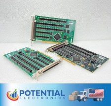 LOT OF 3 National Instruments PCI-6527 / 185681D-01 Isolated Digital I/O Card