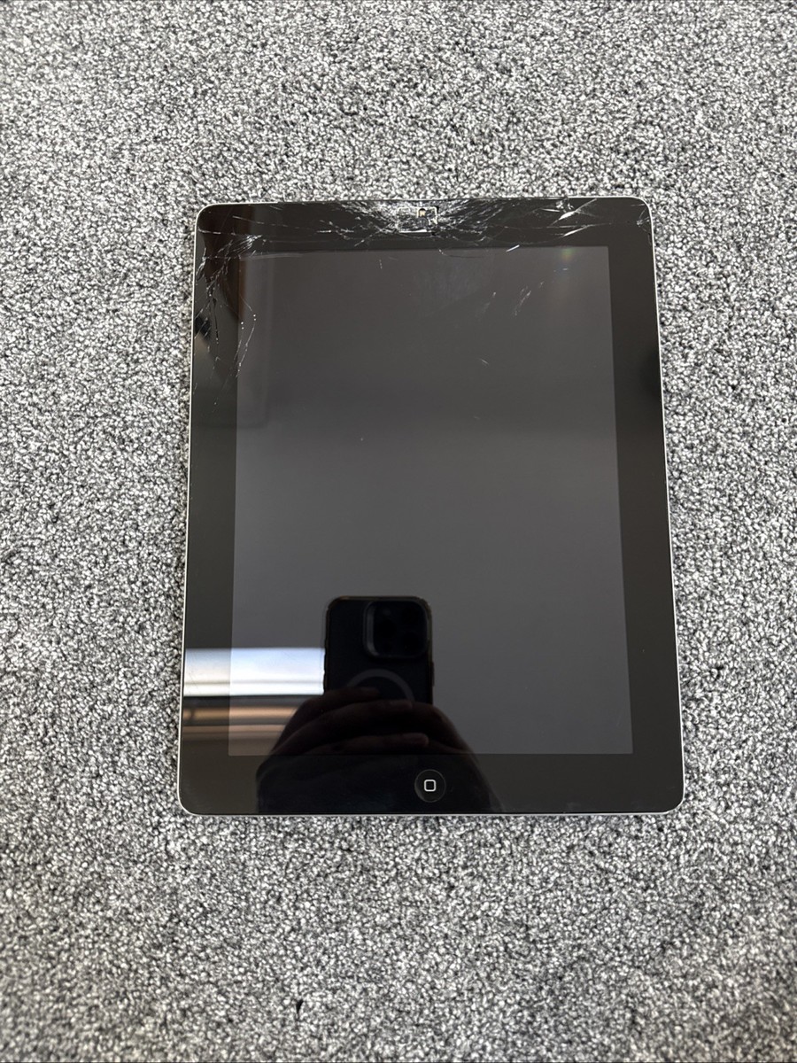 Apple iPad 3rd Gen. 32GB, Wi-Fi, 9.7in - Black Cracked Display