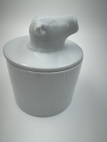 Cow Head Butter Bell White With Cow Print Design - Picture 4 of 8