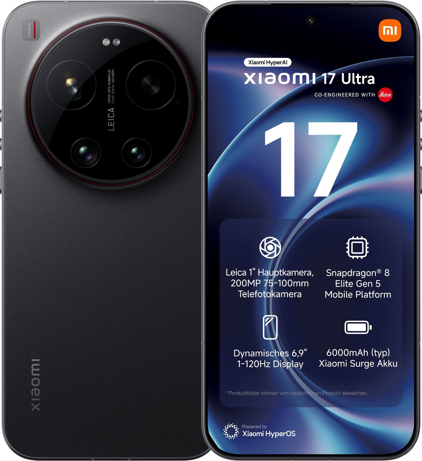Xiaomi 17 Ultra 512 Gb Black Mit Allnet Flat M Flex - Bild 2