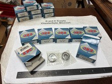 Lot of 7, EBC 626 ZZ, Single Row Ball Bearing, 6mm Bore, 19mm OD, 6mm width