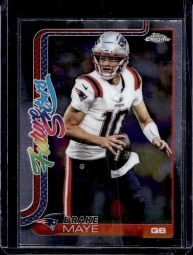2025 Topps Chrome Drake Maye Base (RAW)