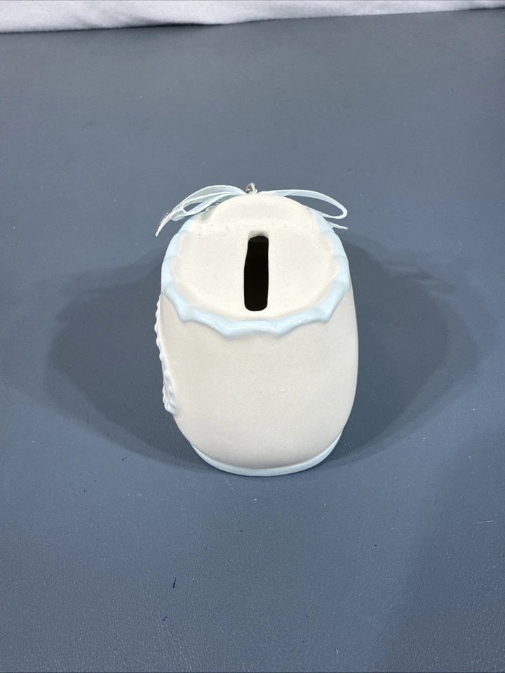 Banco de botines Gregg Gift bautizado en Cristo bebé niño, 2,25 pulgadas, azul Foto 4 de 4