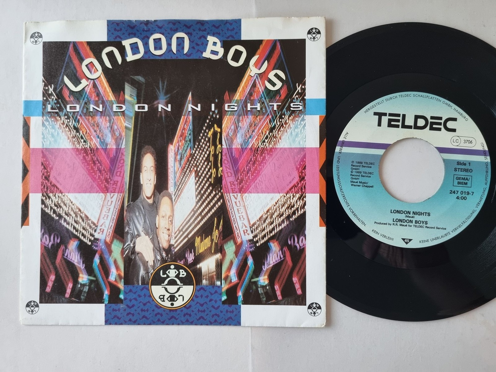 London Boys - London Nights 7'' Vinyl Germany