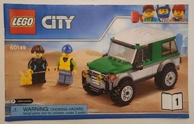 LEGO City Manuals #60058 #7942 #60002 #60149 Lot of 5 Instruction Booklets