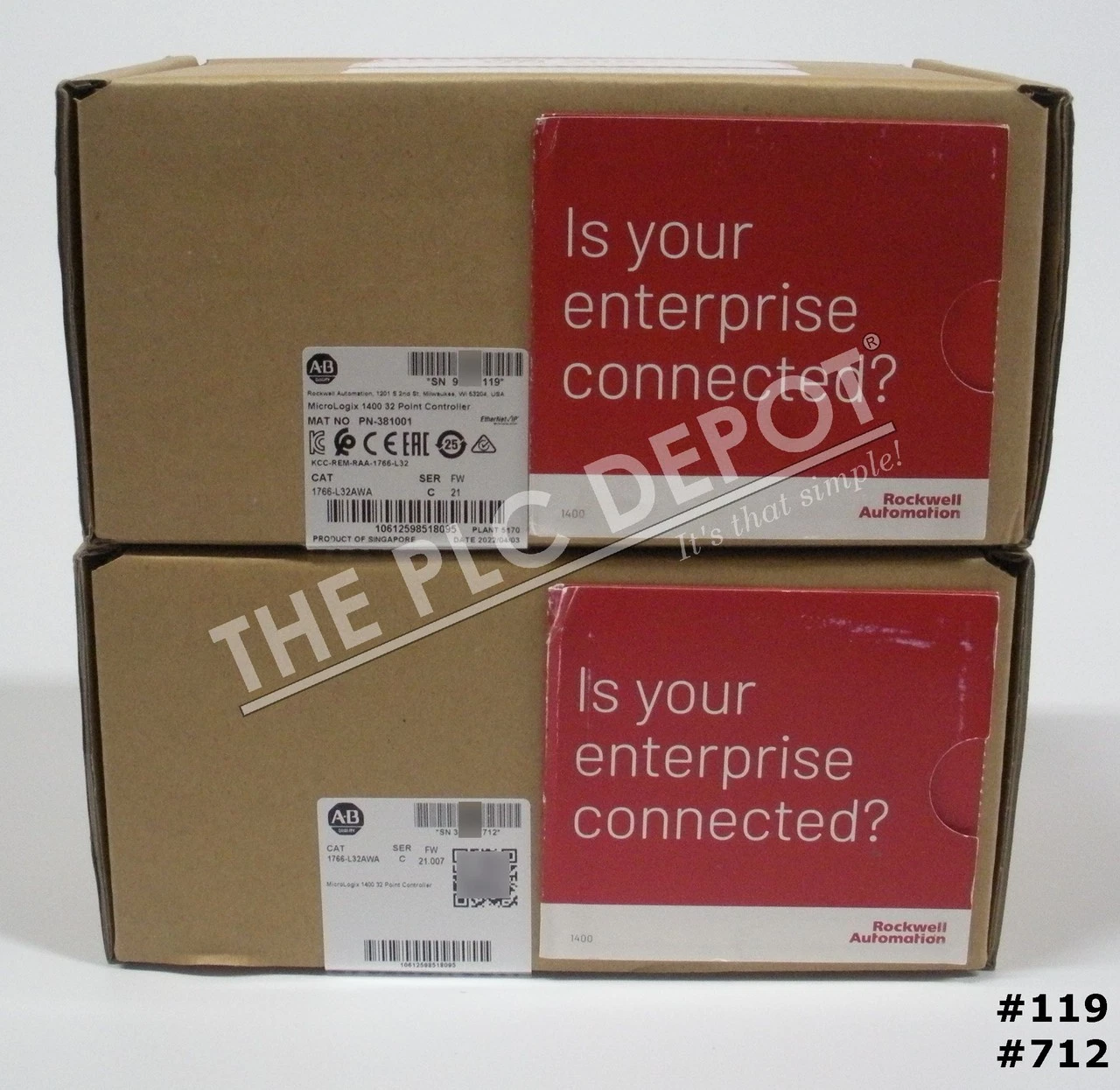 SEALED Allen Bradley 1766-L32AWA Series /C MicroLogix 1400 [REAL US SELLER] #QTY