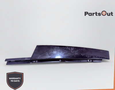 2011-2018 AUDI A8L FRONT RIGHT PASSENGER SIDE DOOR REARWARD MOLDING BLACK OEM