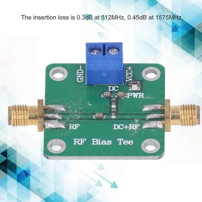 Bias Tee Modul RF-Mikrowelle DC Blocker Filter-Board-Elektronische Komponente