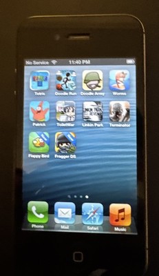 iPhone 4 8GB Black iOS 6.1.3 | eBay