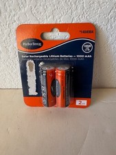 Harbor Breeze 1000mAh Solar Rechargeable 1850...