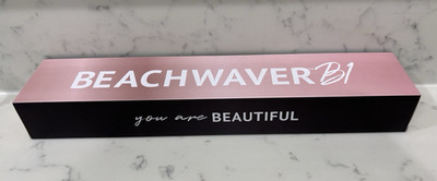BEACHWAVER Co. B1 Rotating Curling Iron Midnight Rose Even Heat Distribution 1''