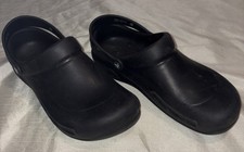 Crocs Bistro Black Slip Resistant Work Clogs Unisex Adult Size Men  s 13