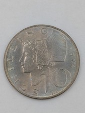 1974 Austria, 10 Schilling Coin, Uncirculated Condition