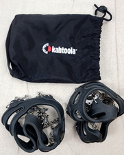 Kahtoola MICROspikes Ice Traction Cleats Size M Snow Hiking Grips Made in Korea