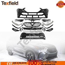 For 2021-2024 Toyota Highlander Xse Front Bumper Cover Kit W Grillefog Lights