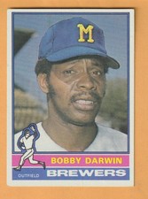 Bobby Darwin Milwaukee Brewers 1976 Topps #63