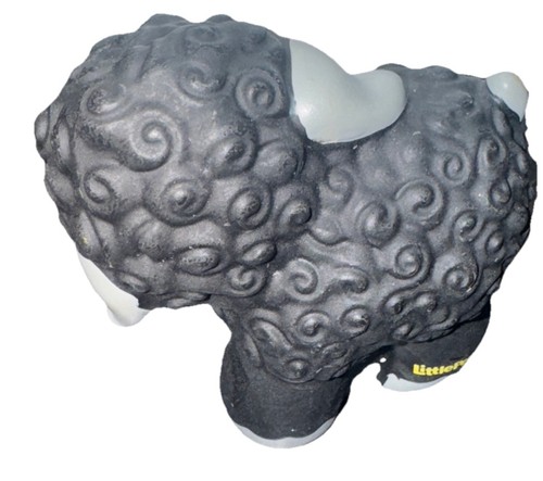 2014 Fisher Price Little People Black/ Grey Face Sheep / Lamb - Picture 2 of 5