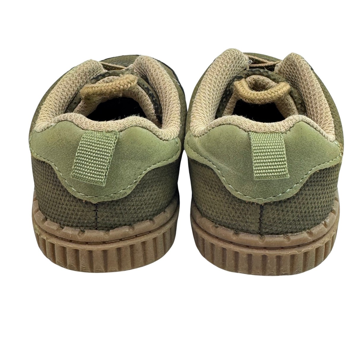 OshKosh B'Gosh Heidy Sneaker Khaki Green Unisex Child Slip