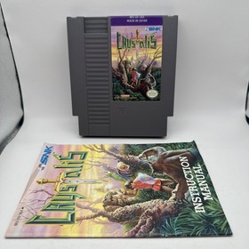 Crystalis Nintendo NES CIB Complete Manual Box Sleeve Foam SNK 1990