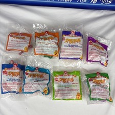 Vintage sealed 1994 McDonald  s Marvel Spider Man Happy Meal Toys Full Set of 8