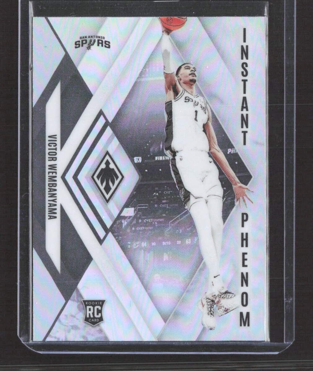 2023-24 Panini Phoenix - Instant Phenom Victor Wembanyama #13 Silver (RC)