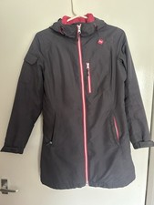 Helly Hansen Helly Tech Women's Hooded Zip Long Jacket XS Petite Black/Pink
