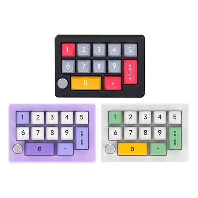 Programmieren von Macro Pad Keypad Medias Einhändige mechanische