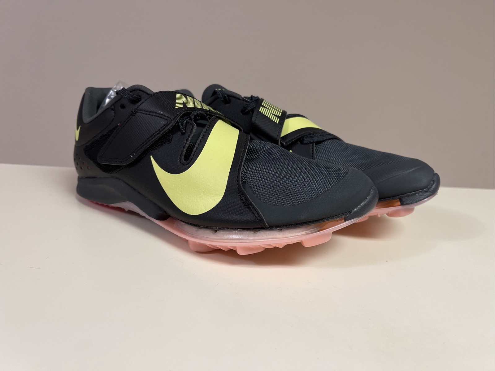 Nike Air Zoom LJ Elite Black Anthracite Spikes Men Size 5 CT0079-001 Women’s 6.5 thumbnail 2