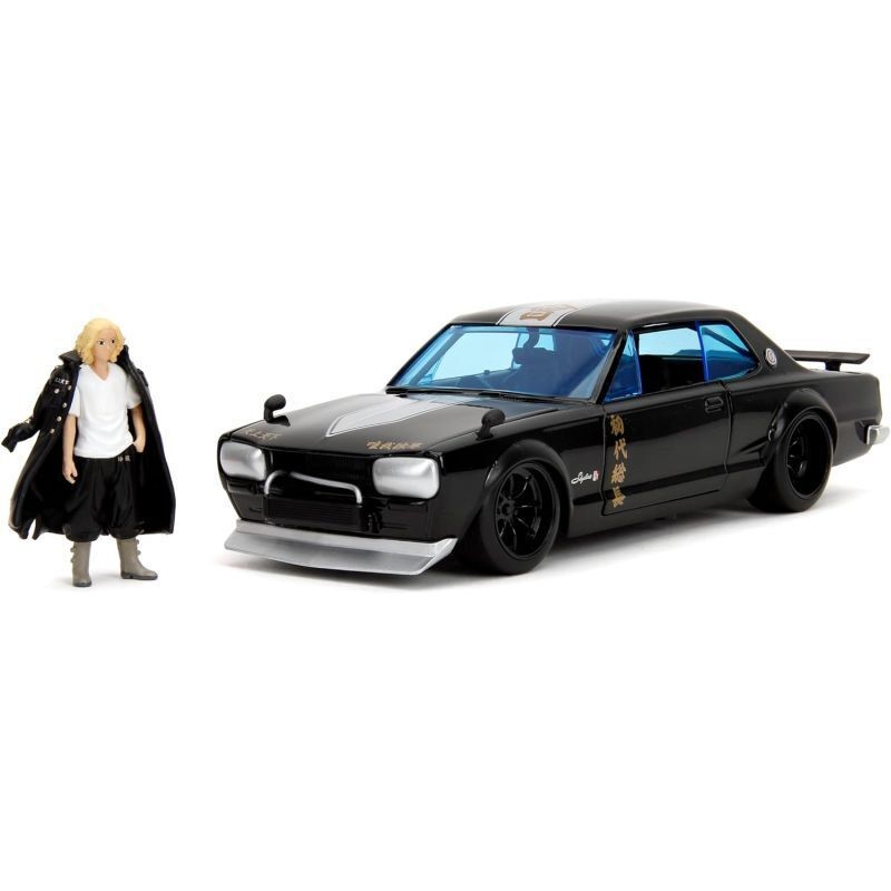 NISSAN Skyline GTR 1971 Tokyo Revengers JADA TOYS : fini les figurines fragiles en plastique !