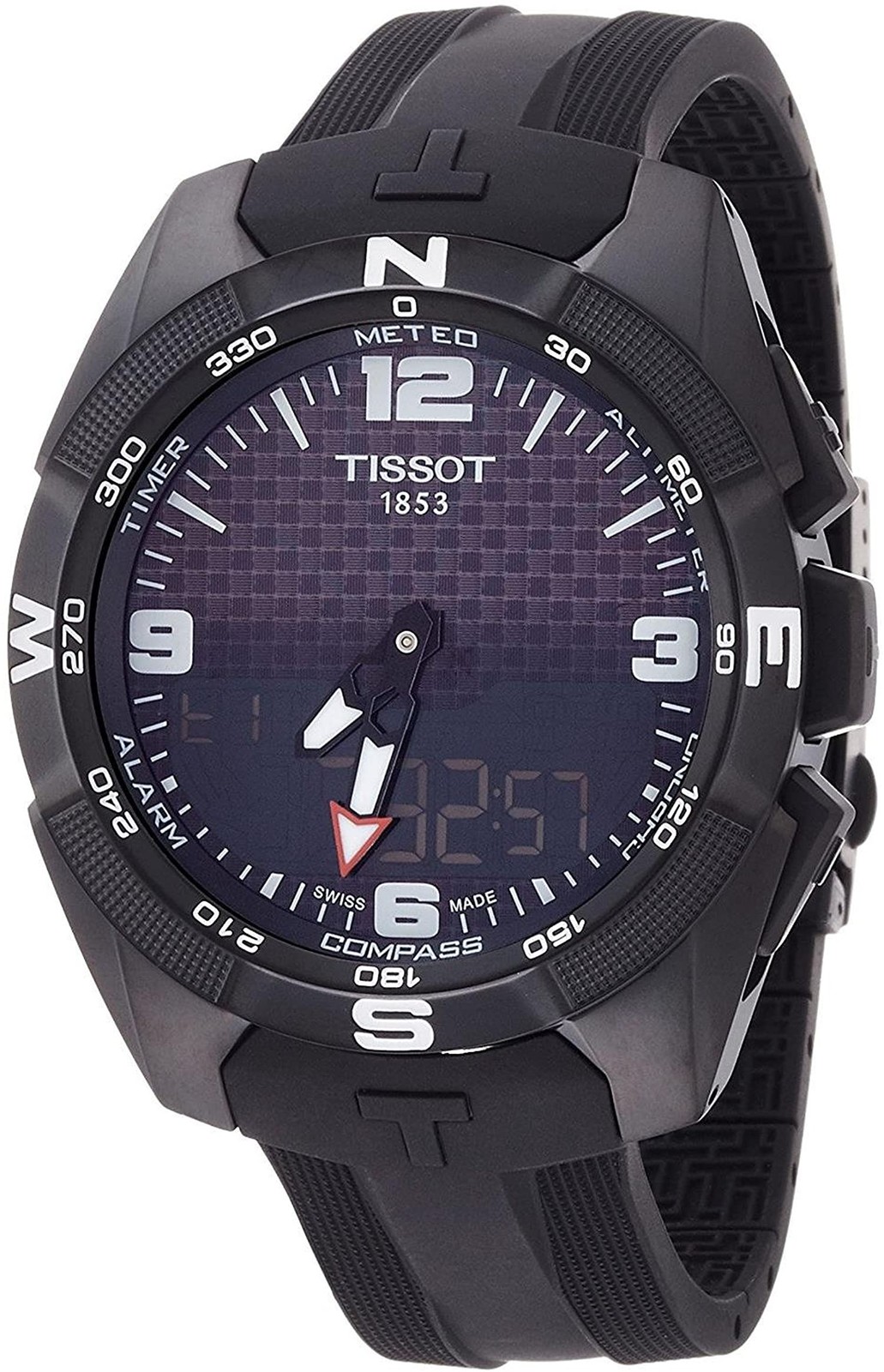 Tissot Men's T-Touch Solar 45mm Quartz Watch T0914204705701
