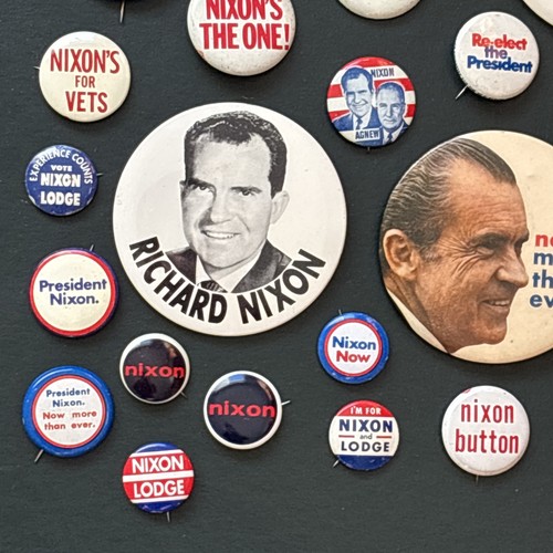 32 Different President Richard Nixon Buttons Pins 1960 1968 1972 Lodge Agnew - Picture 4 of 5