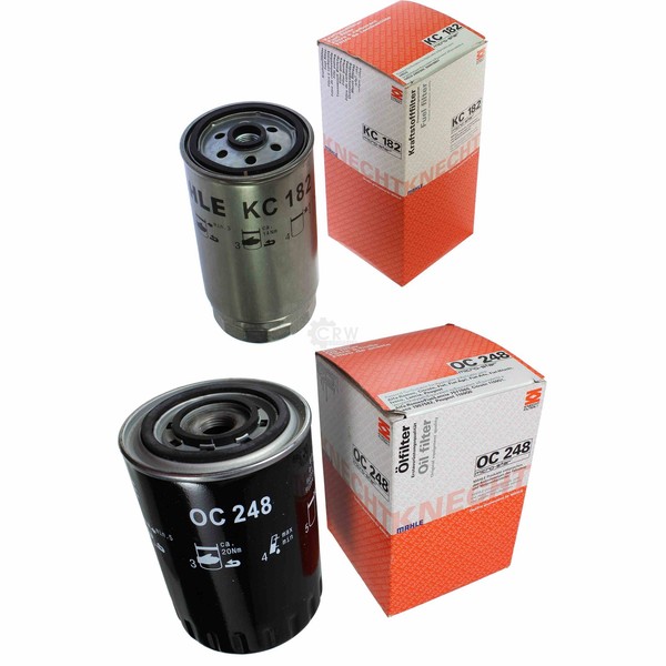 Mahle / Knecht Set Filterpaket Kraftstofffilter KC 182 ÖLfilter OC 248-image