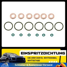 18Stk Dichtung-Satz Einspritzdüsen Injektor Für 2.7 3.0Tdi Audi A4 A5 A6 Touareg