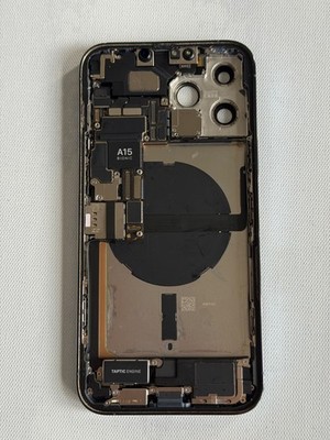 Apple iPhone 13 Pro Max 128GB Unlocked Board + Lidar - No Face ID - Cracked Back