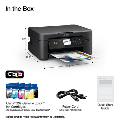 Epson Expression Home XP-4205 Wireless Color Printer   Print, Scan, Copy with