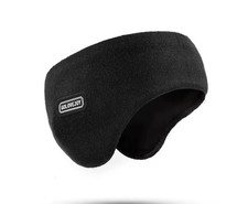 Black Soft Plush Ear Keep Warmer Winter Earmuffs for Women Men Outdoor Ear Cover