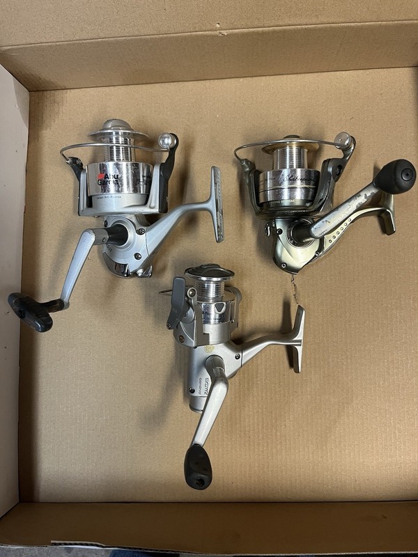 Abu Garcia Ag6f/Shakespeare Agility6840/abu Garcia Cardinal Maxxar Lot Of 3