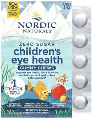 NORDIC NATURALS, CHILDREN`S EYE HEALTH Zeaxanthin 30 Gummies SUPER PREIS