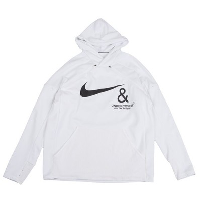 NIKE�~UNDER COVER Logo Printed Zip Jersey Hoodie Size XL(K-160313)