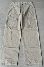 Levi's Mens Cargo Pants Beige Casual Ripstop Thigh Pocket Logo Cotton W33 L34