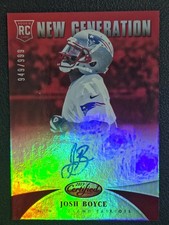 2013 Panini Certified - New Generation Josh Boyce #247 Mirror Red Signatures...