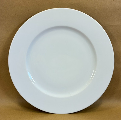 LSA International großer schwerer Speiseteller 32 cm weiß Platzteller