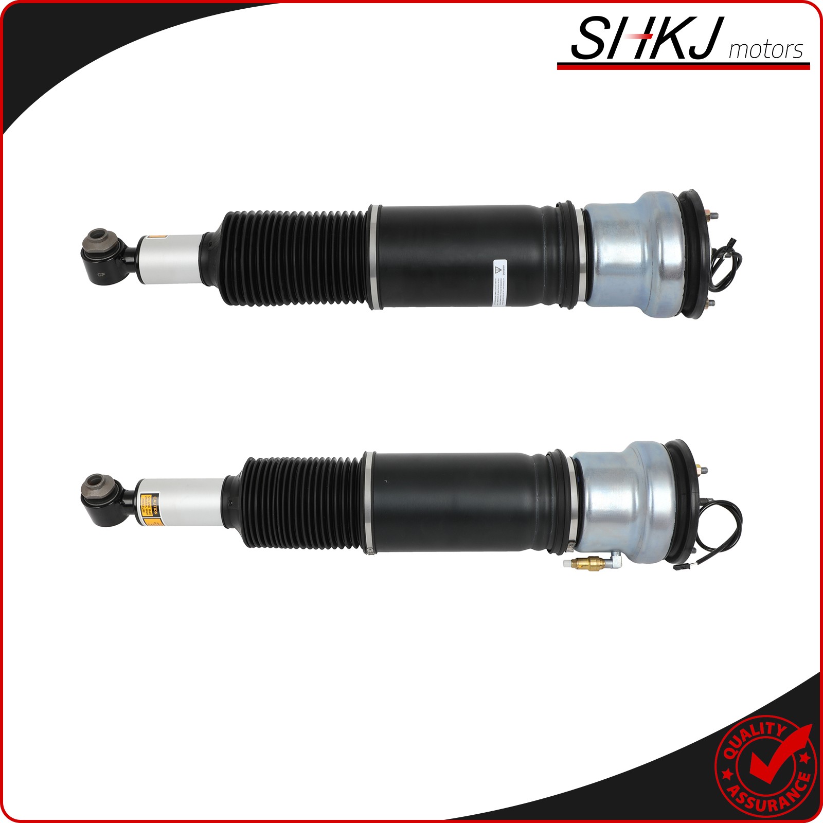 2x Rear Air Suspension Shock Strut For Rolls Royce Phantom Saloon 2004-2014