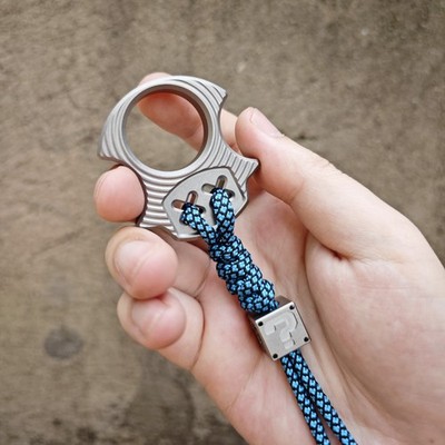 Titanlegierung Schutz Fenster Ring Handhalter