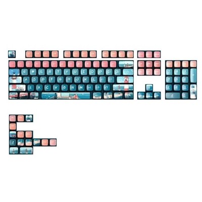Puddings Shining Through Keycaps 119Key Night Use Keyboards Visible Improvement