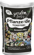 Gardenboss Pflanzerde Growers Mix torffrei 10 L  Anzuchterde