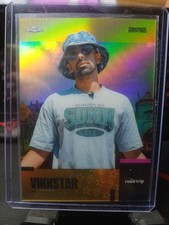 2023 Topps Chrome Sidemen VIKKSTAR Vikram Barn #62 Gold Refractor 23/50